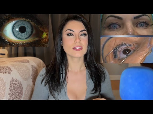 ASMR | ¡Mi cirugía de cambio de color de ojos!