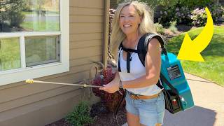 SEESII Battery Powered Backpack Sprayer - Complete Review And Demo