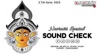 Kum Kum Pagle_Navratri Special 2 tali garba SOUND CHECK mix_Singer Kirtidan Gadhvi