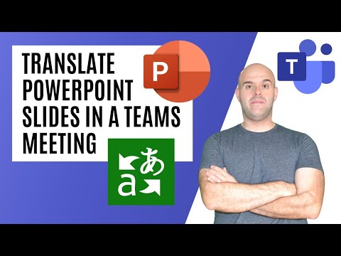 How To Translate PowerPoint Slides in a Microsoft Teams Meeting