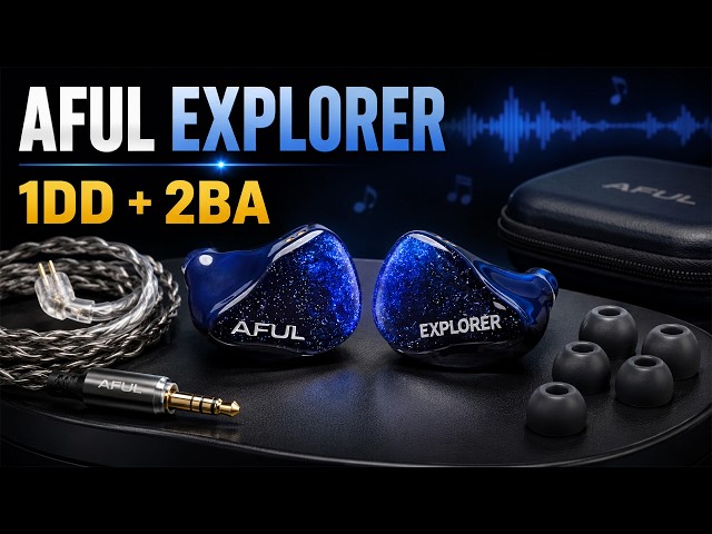 AFUL Explorer IEM | 1DD+2BA HiFi Wired Earphones - YouTube