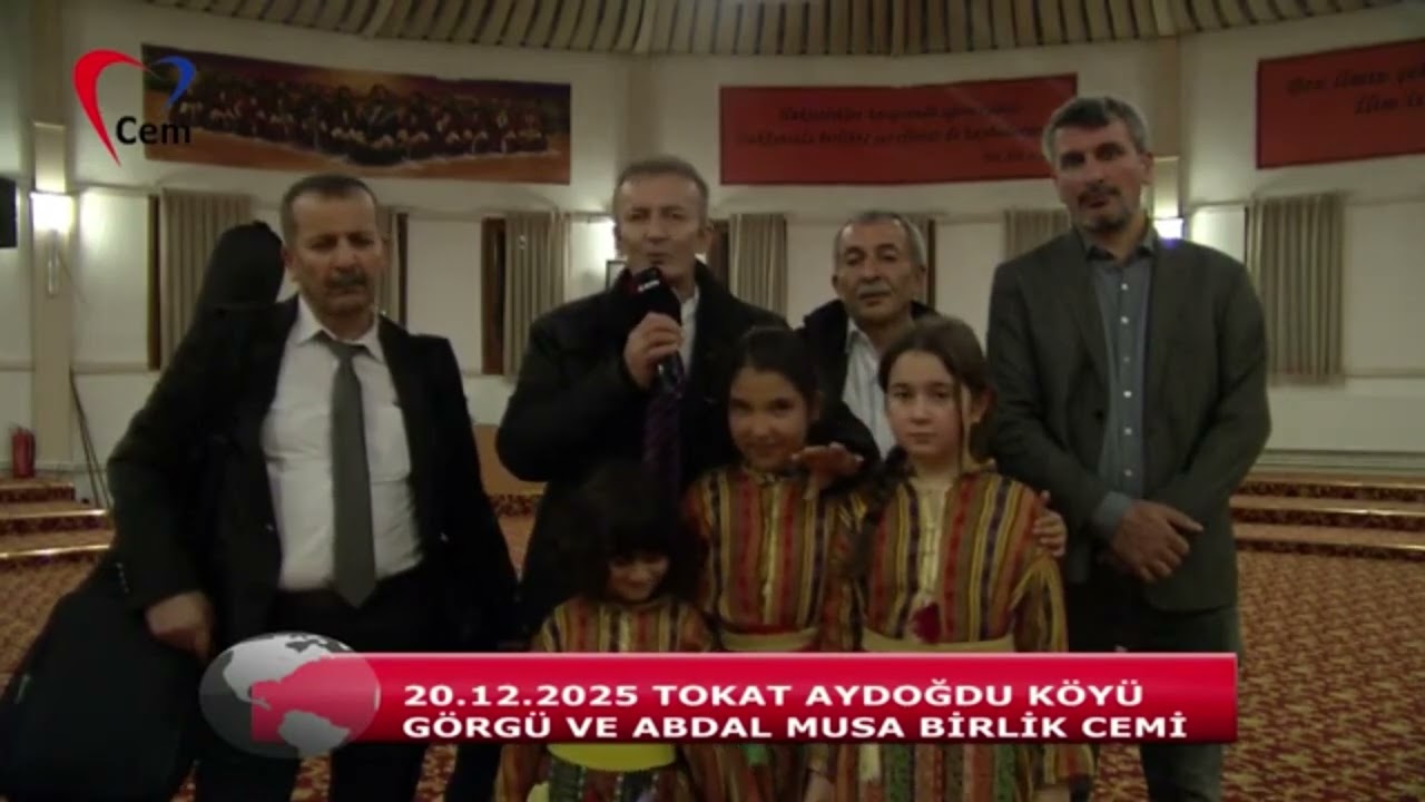 20.12.2025 Tokat ili Aydoğdu köyü Görgü Cemi ve Abdal Birlik Cemi