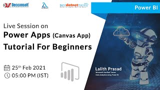 Microsoft Power Apps (Canvas Apps) Tutorial for Beginners