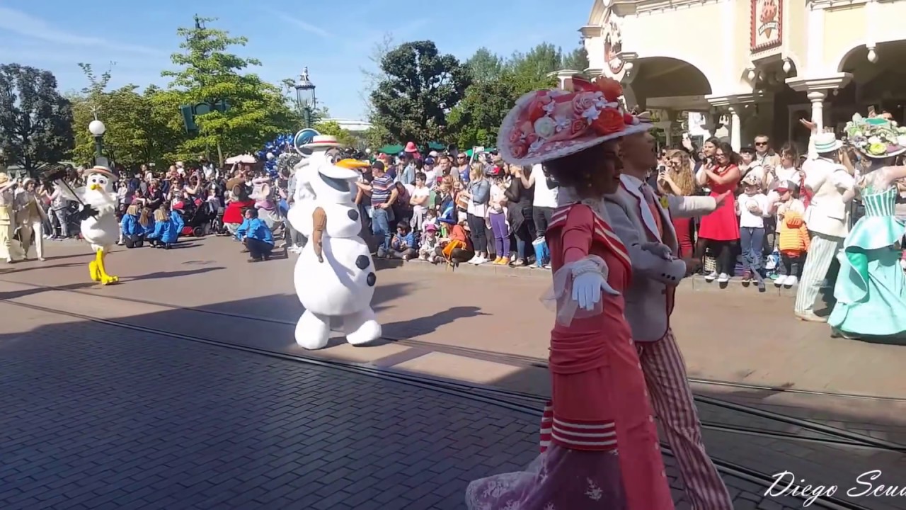 La Cavalcade de la Grande Celebration - Disneyland Paris 12 Avril 2017