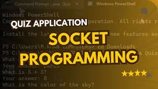 Famous How to build Quiz Application with Socket Programming | Server & Client Code Profile