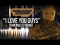 &quot;I Love You Guys&quot; (Farewell Theme) - Guardians of the Galaxy Vol. 3 OST (Synthesia Piano Tutorial)