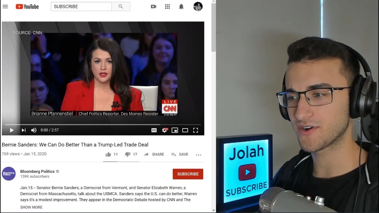 CNN Debate Moderator IGNORANT on Climate Change Relating to Trade Question - Thank you for watching! Please consider SUBscribing.
