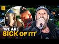 Violent CLASHES as police and protestors face off after the MURDER of Henry Nowak