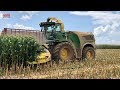 John Deere 9600i Chopping Corn