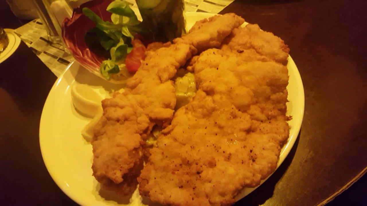 Update German Food: Huge portion of Schnitzel