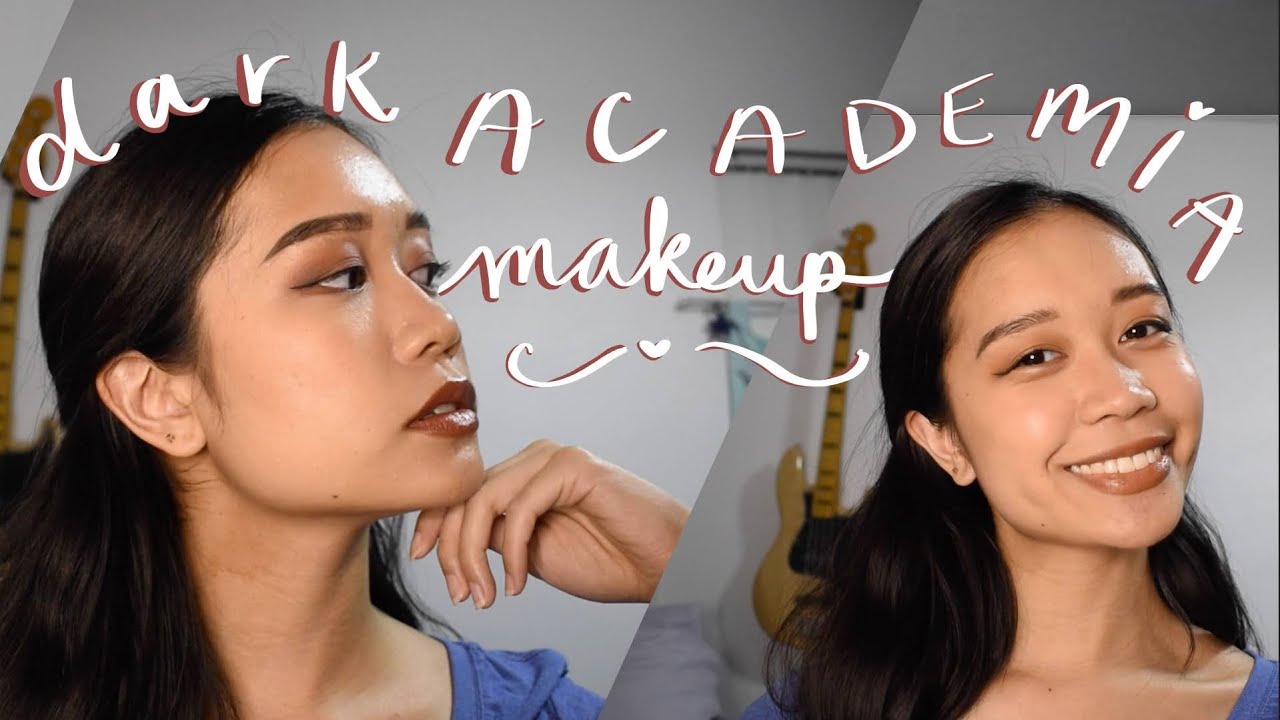 Dark Academia Makeup 3 LOOKS - YouTube.