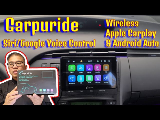 Carpuride Carplay and Android Auto