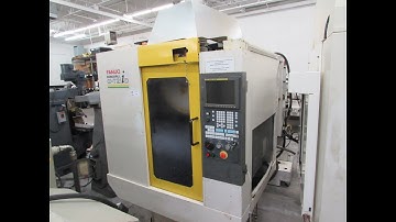 Fanuc Robodrill T21iD CNC Vertical Machining Center w Automatic Pallet Changer & Robotic Load/Unload