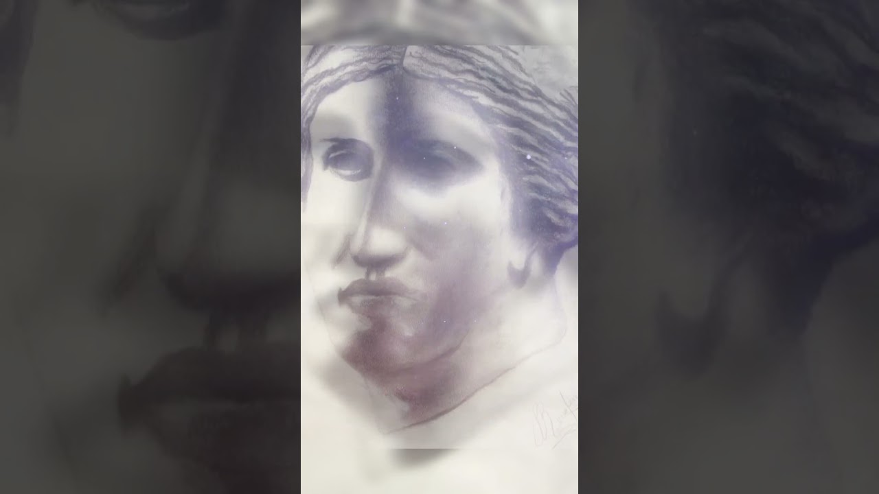 Dibujo clásico carbonilla 