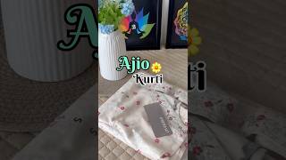 Perfect Daily Wear Kurti from AJIO 💛 #shorts #kurti #ajio #budget #fashion #reels #onlineshopping