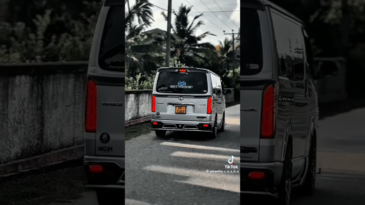 Toyota Hiace Super GL modify KDH van 