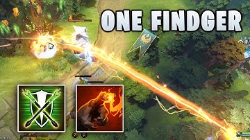 Finger of Death + Arcane Supremacy 1 Click 1 Kill | Dota 2 Ability Draft