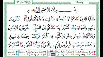 سورة الممتحنة / حمزة الجزائري