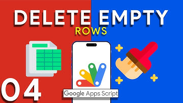 Google Apps Script: Remove empty rows in Spreadsheet instantly! CODE PROVIDED