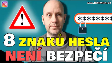 Jak nastavit heslo v prohlížeči?