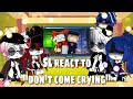 💜Sister location💛 react to "don't come crying"👌|My AU? -, -  |Read Desc🌷