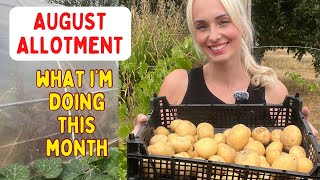 AUGUST ALLOTMENT TOUR 🌱 Everything Growing & Harvesting This Month