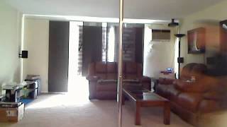 Spinning on the stripper pole