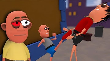 Classic Caillou Gets Revenge on a Bully for Giving Caillou Red Eyes/ Whooped/ Grounded