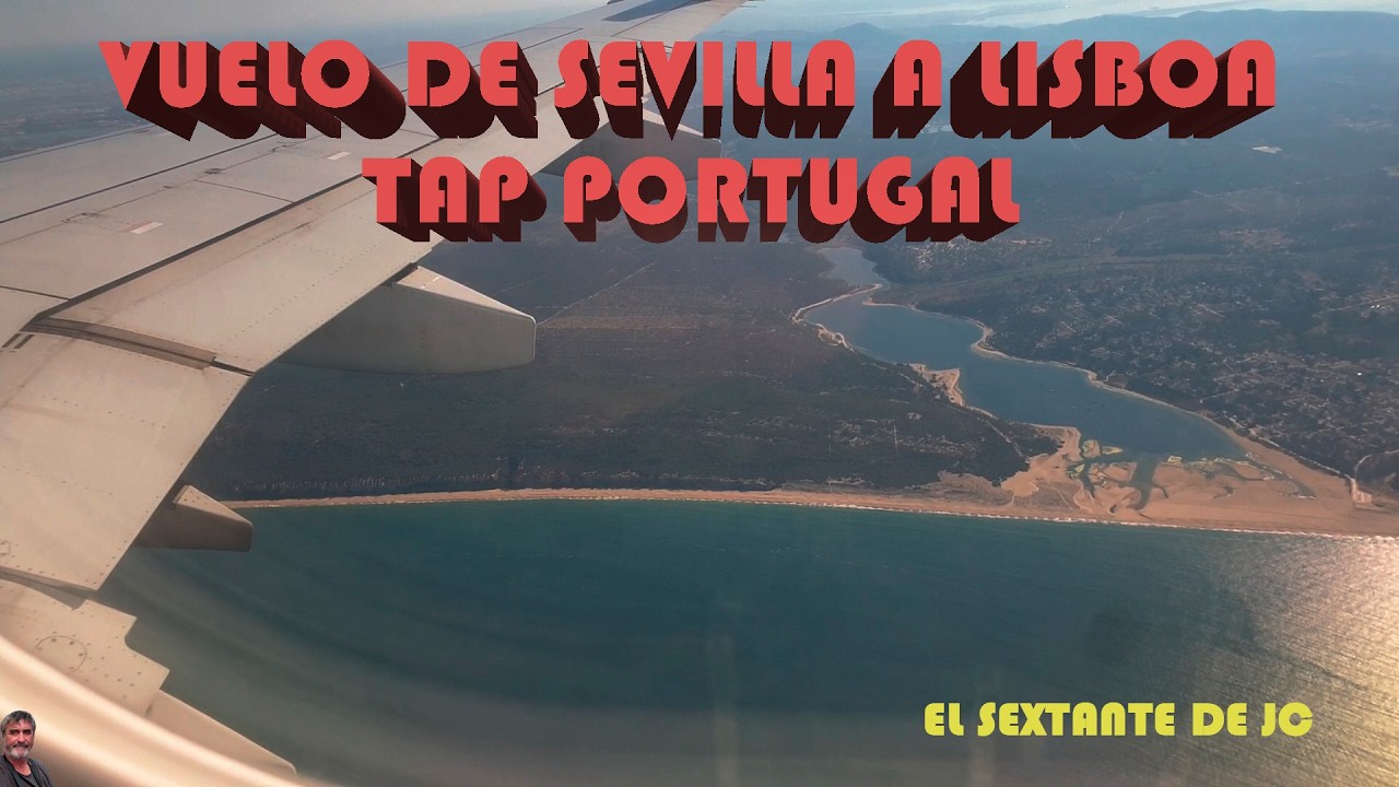 Рейс из Севильи в Лиссабон авиакомпании TAP Portugal.