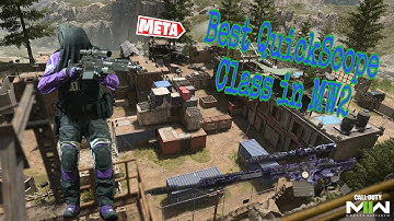 Best Sniper QuickScope Class In MW2