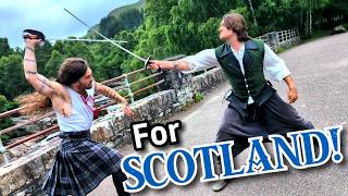 Our Scottish tour guide didn't expect this...