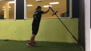 Landmine Push Press