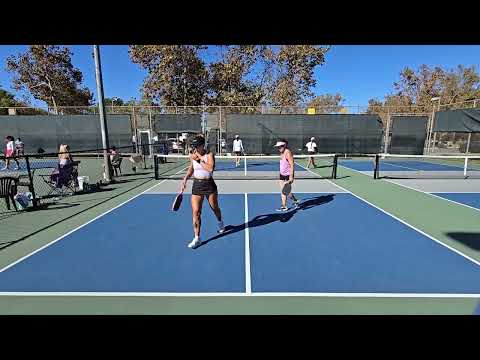 101125 iPickle Dink 4 Pink Bronze AC vs Cade Pierson and Sarita Schoenebeck