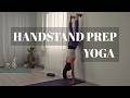 Struggling With Handstands? This Yoga Prep Builds Strength &amp; Stability