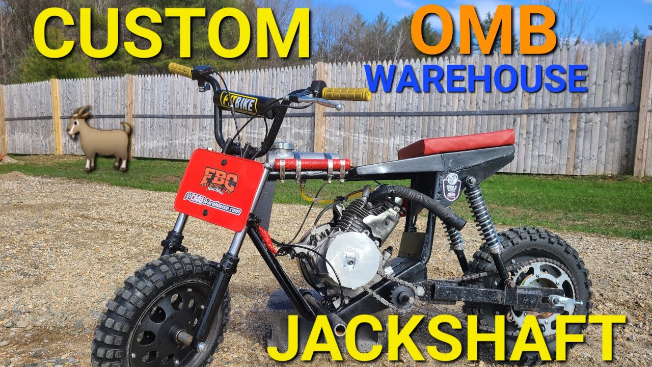 Custom Vintage Mini Bike "Max Torque Jackshaft" YouTube