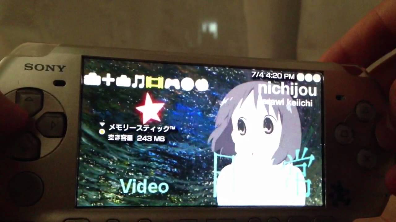 Psp 改造カスタムテーマ Youtube