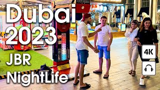 Dubai 🇦🇪 JBR, Nightlife [ 4K ] Night Walking Tour