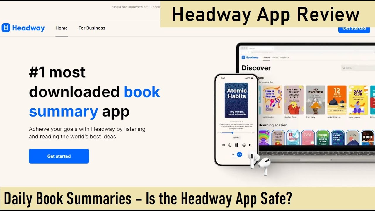 Headway App Review: Daily Book Summaries – Is the Headway App Safe?