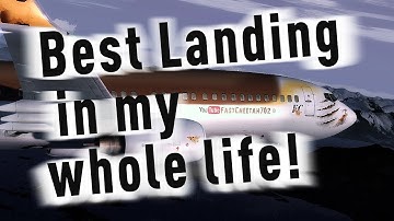 Prepar3D V3 PMDG NGX - Best landing in my whole life !