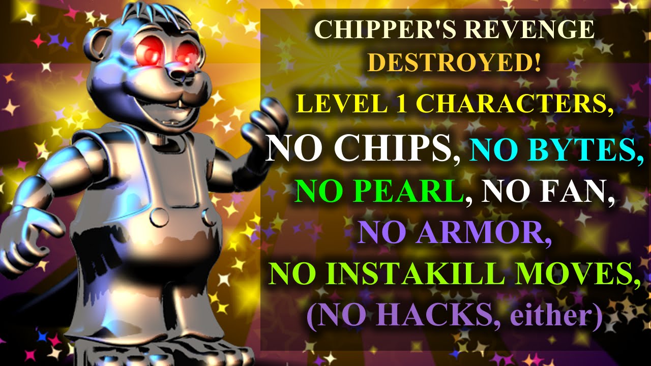 Fnaf World Chippers Revenge Beaten With Level 1s Pre Update 2 No Chipsbytesfanpearletc By Dj Sterf - fnaf world scott cawthon health