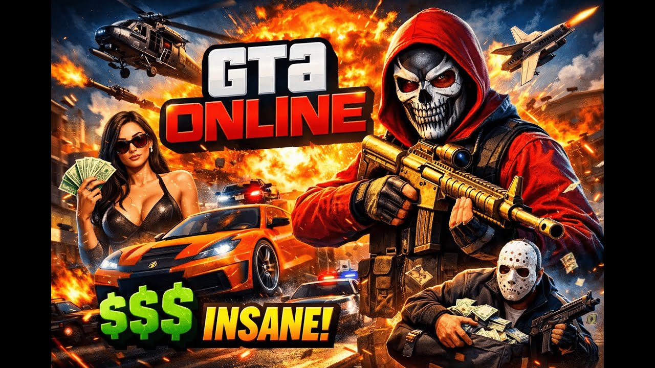 🔴 LIVE | GTA 5 Online – Chaos in Los Santos - YouTube