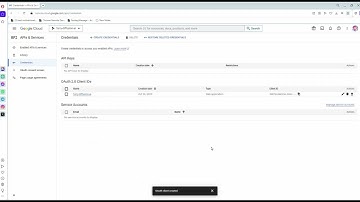 How to create Google OAuth Credentials  Client ID and Secret