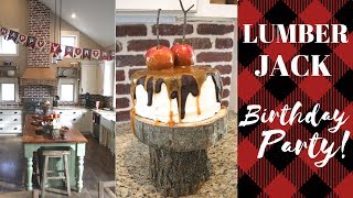 LUMBERJACK Birthday Party Ideas \/\/ + GIVEAWAY!! \/\/ LUMBER JACK PARTY THEME