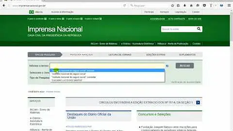 Como fazer uma publicação no Diário Oficial?