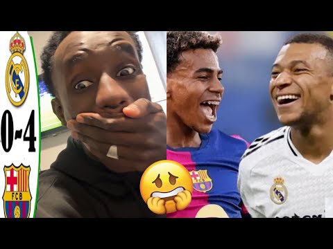 match barça vs real madrid - VLOG ( 4 - 0 )