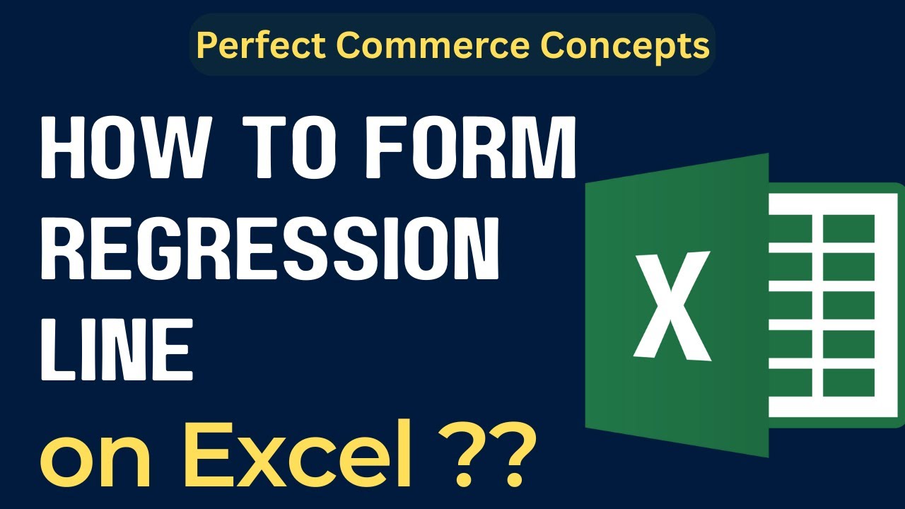 Линия регрессии в Excel | Объяснение наклона, пересечения и стандартной ошибки 