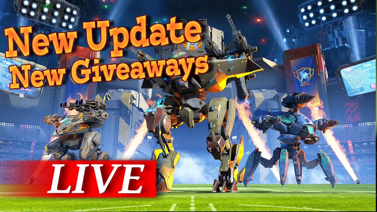 New Update 12.2 + NEW GIVEAWAYS - War Robots