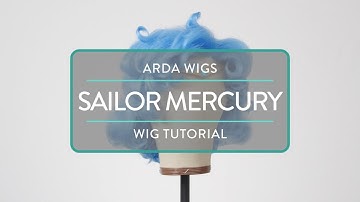 Sailor Moon: Sailor Mercury Wig Tutorial