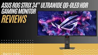 ASUS ROG Strix XG34WCDG Review | 34" QD-OLED Ultrawide Gaming Monitor