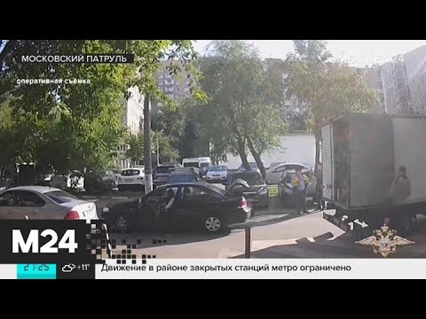 "Московский патруль": столичные полицейские задержали мужчину, пытающегося угнать машину